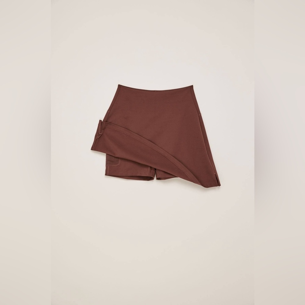 Girlfriend Collective Sport Skirt Size XS in Earth